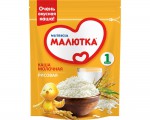 Каша молочная, Малютка 250 г рис с 4 мес