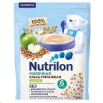 Каша молочная, Nutrilon (Нутрилон) 200 г гречневая с яблоком с 6 мес зип-пакет