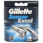 Кассеты для станков для бритья, Gillette (Жиллет) №10 сенсор эксель